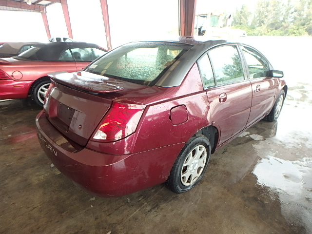 1G8AJ52F93Z132992 - 2003 SATURN ION LEVEL BURGUNDY photo 4
