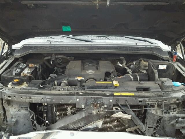 1N6BA06B16N521462 - 2006 NISSAN TITAN XE/S BLACK photo 7