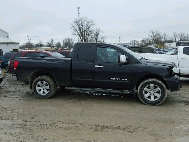 1N6BA06B16N521462 - 2006 NISSAN TITAN XE/S BLACK photo 9