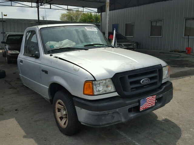 1FTYR10U24PA18806 - 2004 FORD RANGER GRAY photo 1