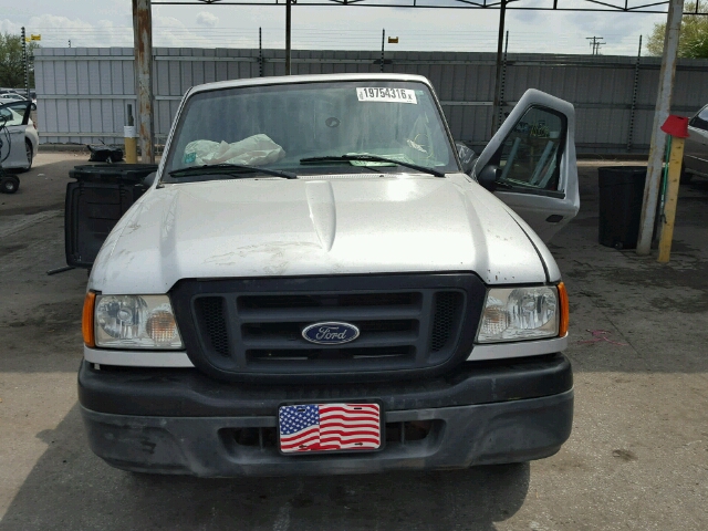 1FTYR10U24PA18806 - 2004 FORD RANGER GRAY photo 10