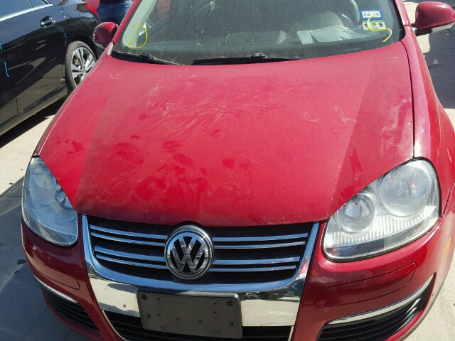 3VWRM71K99M021330 - 2009 VOLKSWAGEN JETTA SE RED photo 10