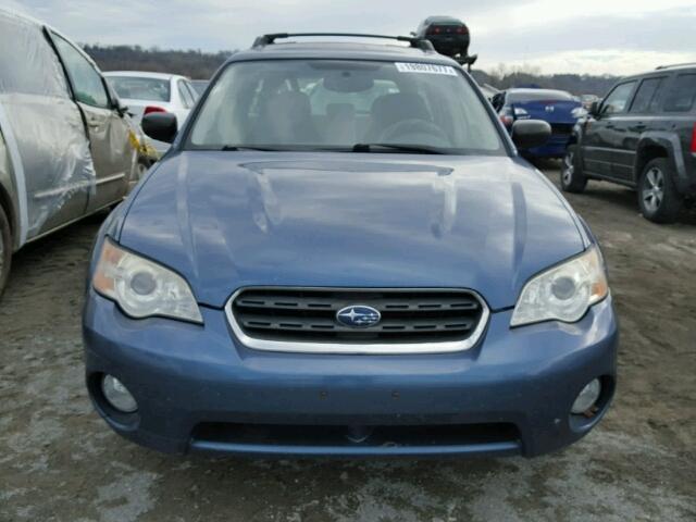 4S4BP61C767330374 - 2006 SUBARU LEGACY OUT BLUE photo 9