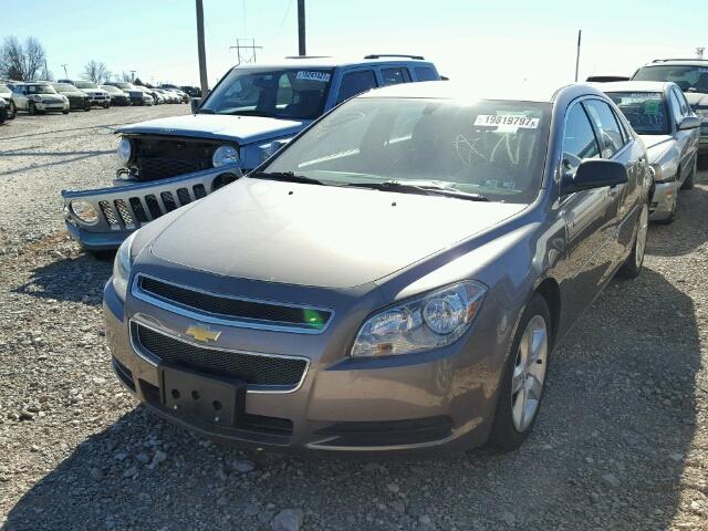 1G1ZB5E0XCF298624 - 2012 CHEVROLET MALIBU BROWN photo 2