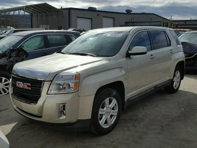 2GKALMEK4F6173845 - 2015 GMC TERRAIN SL GOLD photo 2