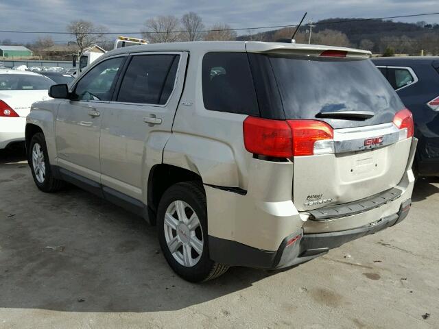 2GKALMEK4F6173845 - 2015 GMC TERRAIN SL GOLD photo 3