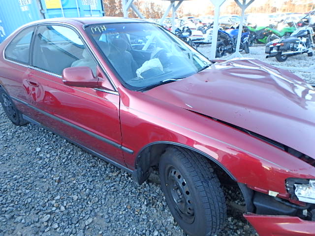 1HGCD713XSA002890 - 1995 HONDA ACCORD LX MAROON photo 10