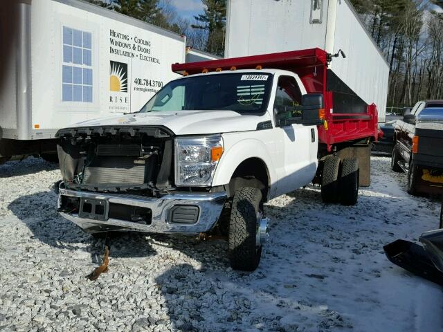 1FDRF3H69FED24149 - 2015 FORD F350 SUPER WHITE photo 2