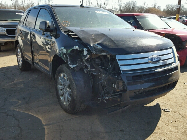 2FMDK39C87BB08669 - 2007 FORD EDGE SEL P BLACK photo 1