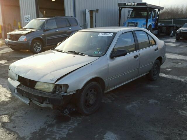 1N4AB41D9WC738013 - 1998 NISSAN SENTRA E SILVER photo 2