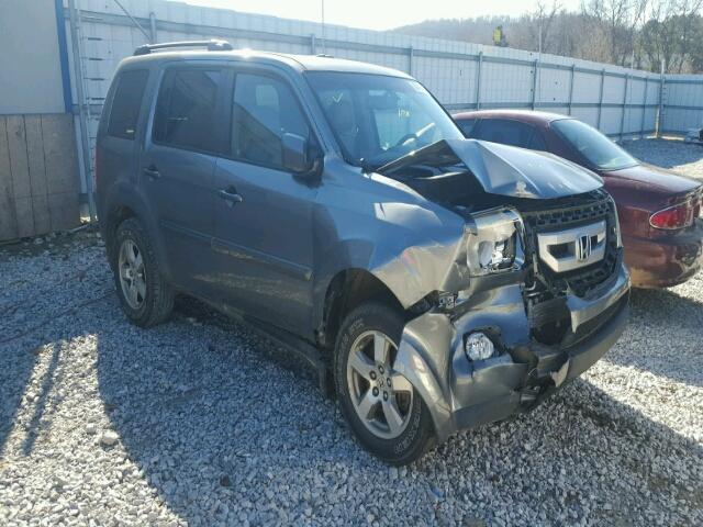 5FNYF38679B012723 - 2009 HONDA PILOT EXL GRAY photo 1