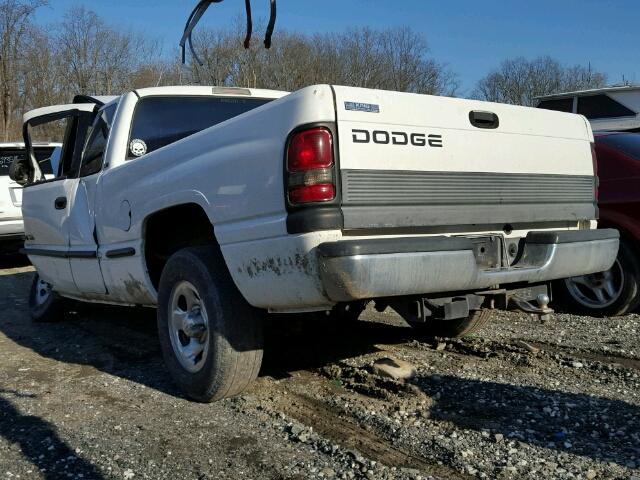 3B7HC13Z3WG225110 - 1998 DODGE RAM 1500 WHITE photo 3