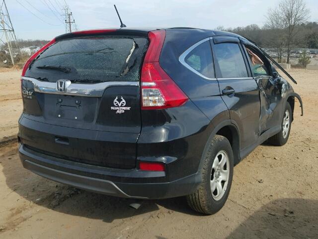 2HKRM3H32GH501397 - 2016 HONDA CR-V LX BLACK photo 4