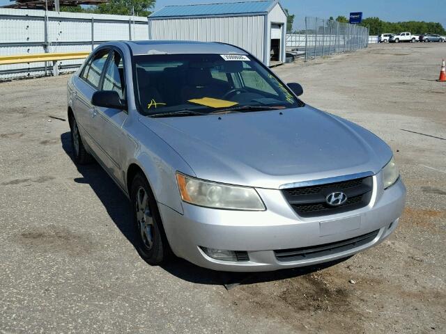 5NPEU46F36H126877 - 2006 HYUNDAI SONATA GLS GRAY photo 1