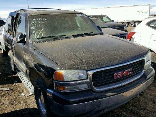 1GKEK13ZX2J263730 - 2002 GMC YUKON BLACK photo 1