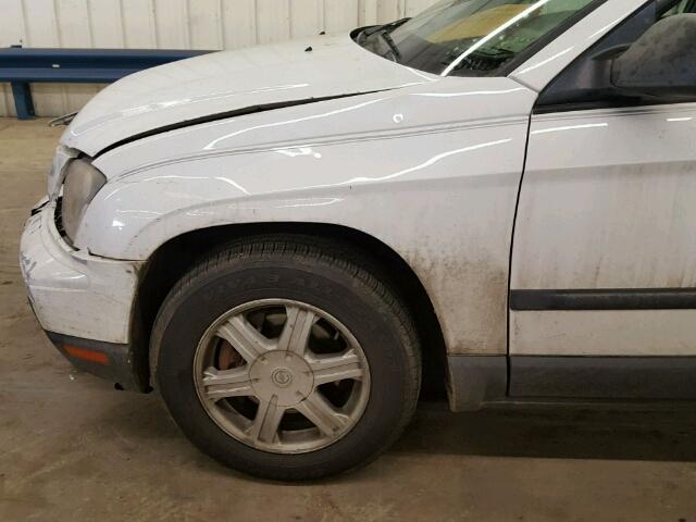 2A4GF48496R806133 - 2006 CHRYSLER PACIFICA WHITE photo 9