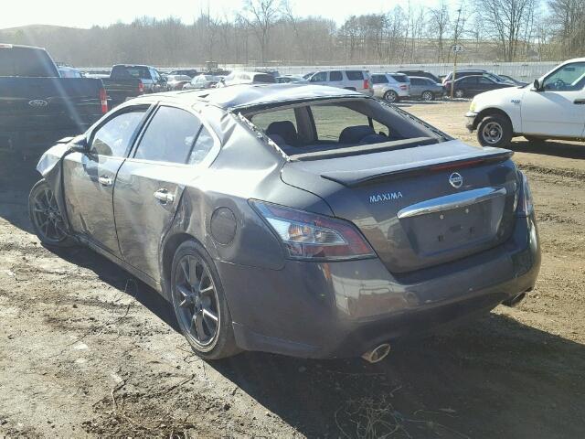 1N4AA5AP6CC863856 - 2012 NISSAN MAXIMA S GRAY photo 3