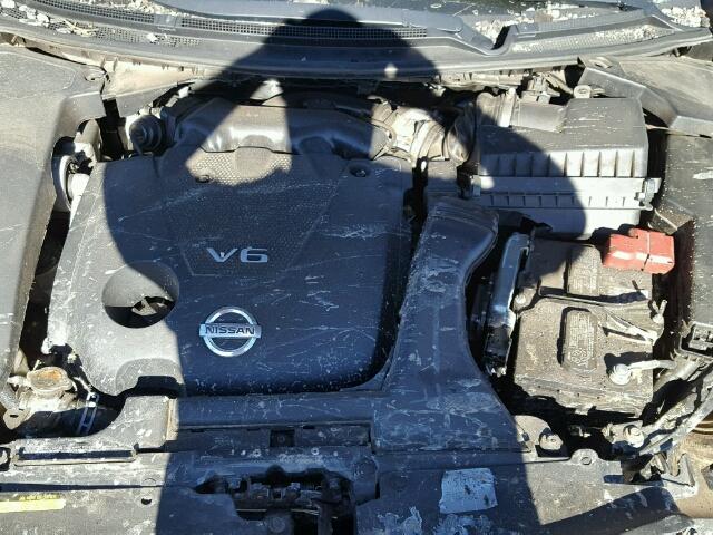 1N4AA5AP6CC863856 - 2012 NISSAN MAXIMA S رمادي صورة 7