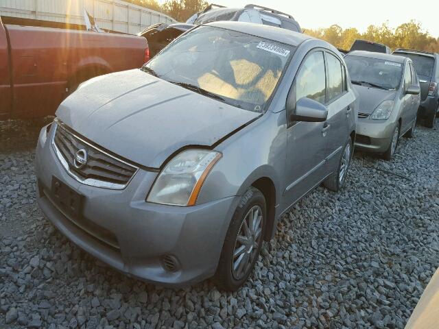 3N1AB6AP2BL614683 - 2011 NISSAN SENTRA 2.0 GRAY photo 2