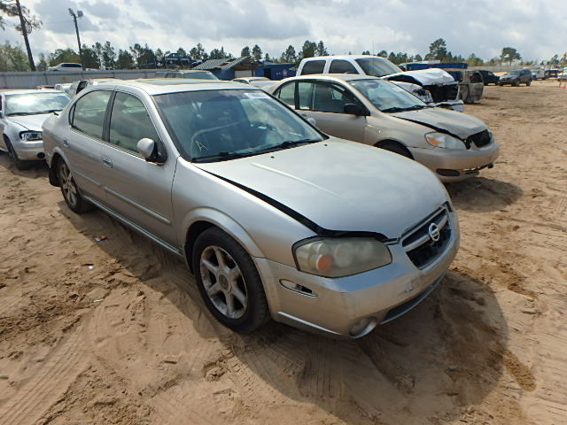 JN1DA31AX3T412407 - 2003 NISSAN MAXIMA GLE SILVER photo 1