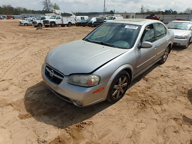 JN1DA31AX3T412407 - 2003 NISSAN MAXIMA GLE SILVER photo 2