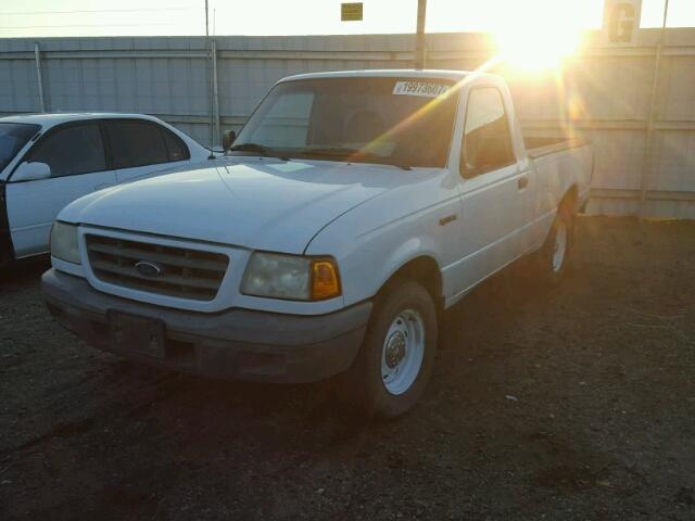 1FTYR10C01PA40239 - 2001 FORD RANGER WHITE photo 2