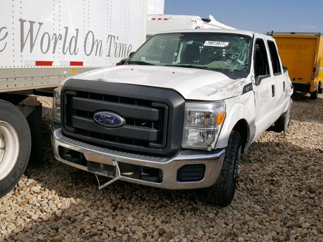 1FT7W2A6XGEB04729 - 2016 FORD F250 SUPER WHITE photo 2