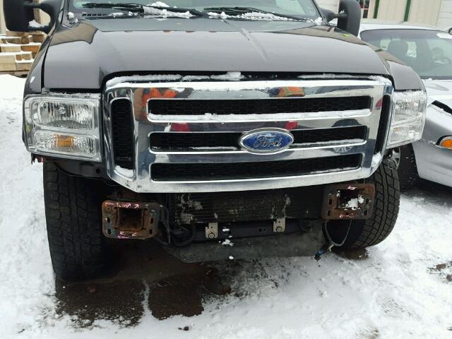 1FTSF21P46EC41909 - 2006 FORD F250 SUPER GRAY photo 9