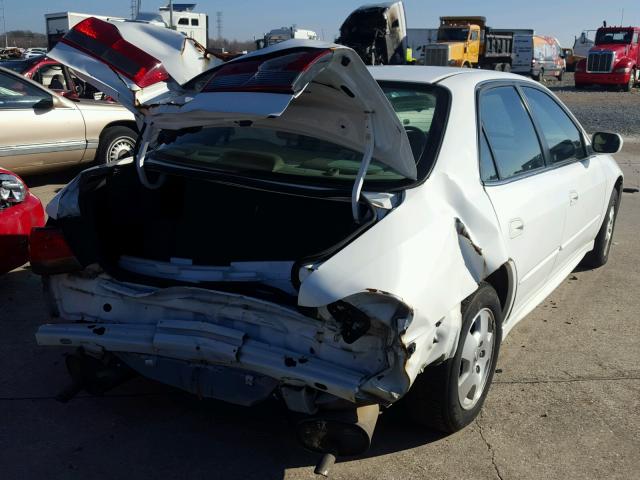 1HGCG16501A024099 - 2001 HONDA ACCORD EX WHITE photo 4