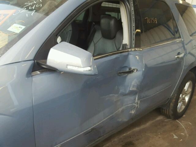 5GZEV33718J281750 - 2008 SATURN OUTLOOK XR ლურჯი ფოტო 10