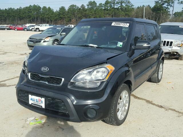 KNDJT2A63C7747727 - 2012 KIA SOUL + BLACK photo 2