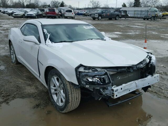 2G1FA1E38E9321208 - 2014 CHEVROLET CAMARO LS WHITE photo 1