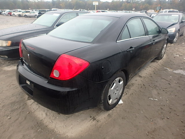 1G2ZF57B184172749 - 2008 PONTIAC G6/VALUE L BLACK photo 4