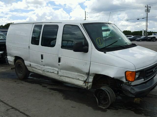 1FTNE14W97DA88495 - 2007 FORD ECONOLINE WHITE photo 9