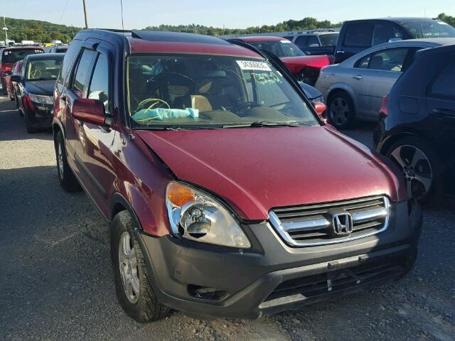 JHLRD78832C050653 - 2002 HONDA CR-V EX RED photo 1