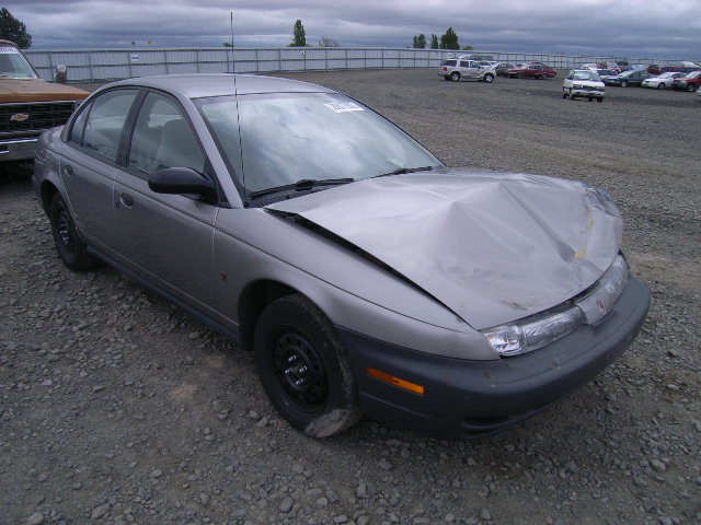 1G8ZH5287VZ119970 - 1997 SATURN SL1 GRAY photo 1