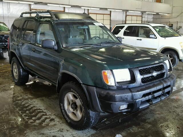 5N1ED28Y81C512293 - 2001 NISSAN XTERRA XE/ GREEN photo 1