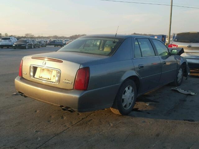 1G6KD54Y14U104265 - 2004 CADILLAC DEVILLE GRAY photo 4