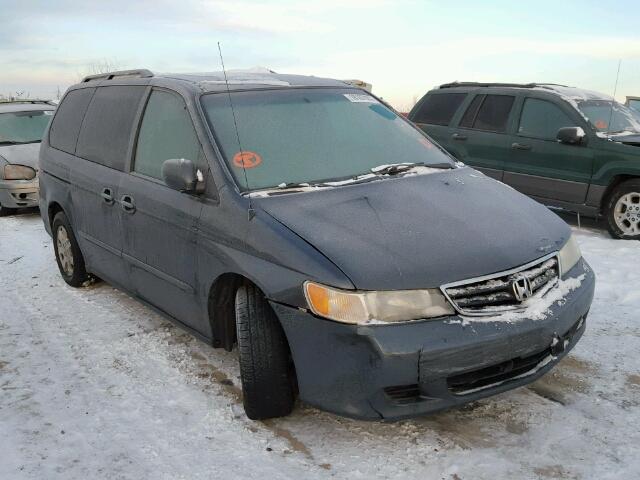 5FNRL18824B146082 - 2004 HONDA ODYSSEY GRAY photo 1