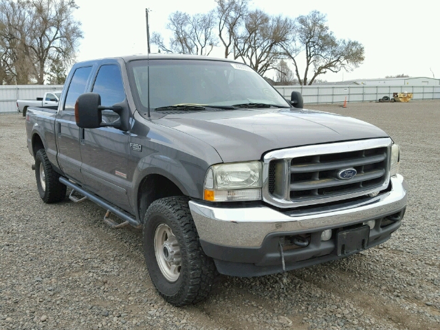 1FTNW21P63ED51837 - 2003 FORD F250 SUPER GRAY photo 1