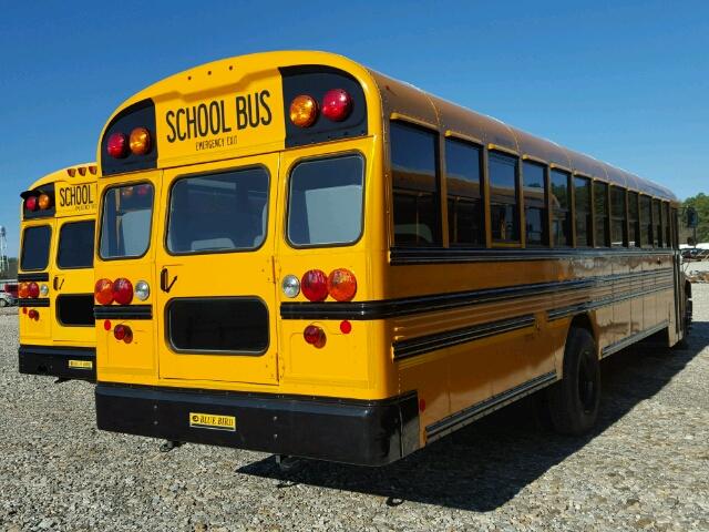 1BAKGCPHXHF327512 - 2017 BLUE BIRD SCHOOL BUS YELLOW photo 4