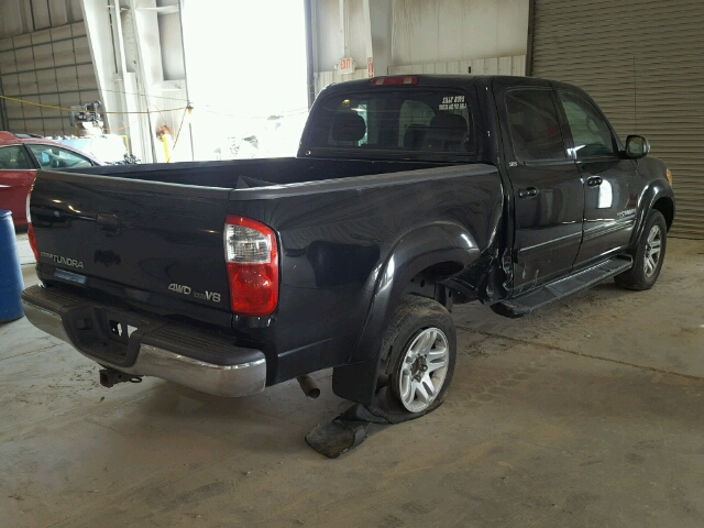 5TBDT44156S548139 - 2006 TOYOTA TUNDRA DOU BLACK photo 4