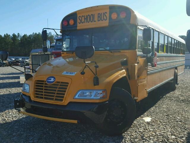 1BAKGCPH1HF327530 - 2017 BLUE BIRD SCHOOL BUS YELLOW photo 2