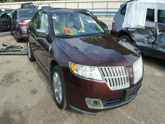 3LNDL2L39CR814240 - 2012 LINCOLN MKZ HYBRID MAROON photo 1