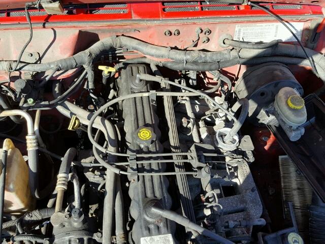 1J4FT68S7WL262691 - 1998 JEEP CHEROKEE S RED photo 7