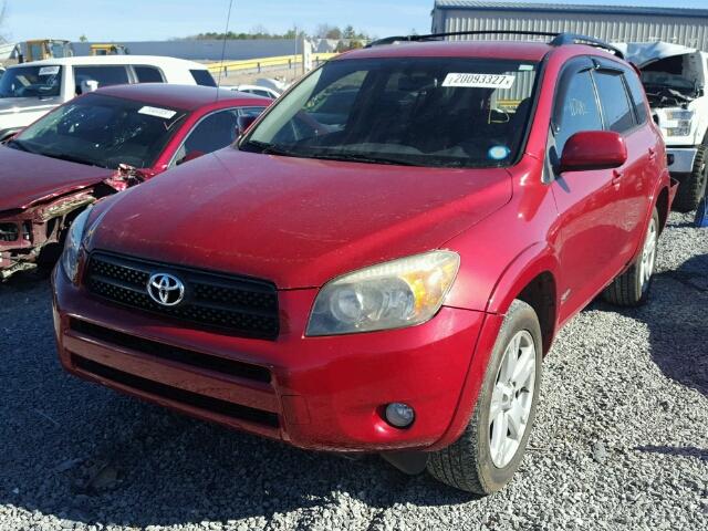 JTMBD32V065045166 - 2006 TOYOTA RAV4 SPORT RED photo 2