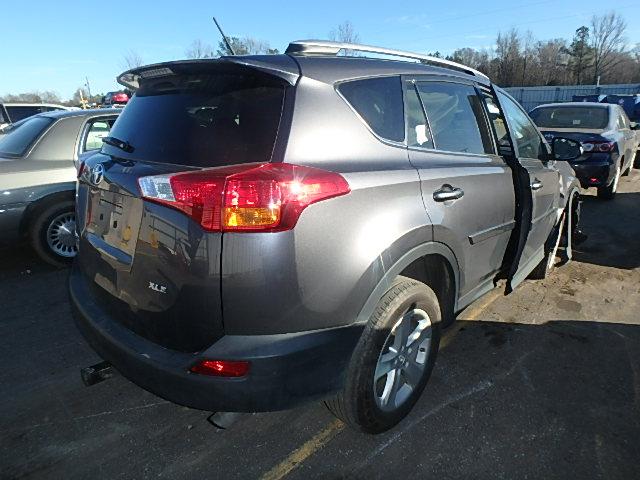 2T3WFREV1EW121219 - 2014 TOYOTA RAV4 XLE CHARCOAL photo 4