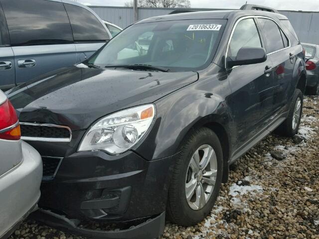 2GNFLFEK1F6260929 - 2015 CHEVROLET EQUINOX LT BLACK photo 2