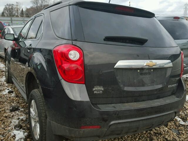 2GNFLFEK1F6260929 - 2015 CHEVROLET EQUINOX LT BLACK photo 3