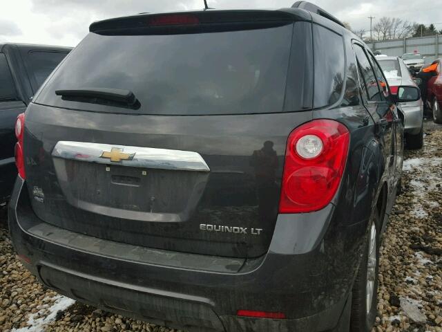 2GNFLFEK1F6260929 - 2015 CHEVROLET EQUINOX LT BLACK photo 4